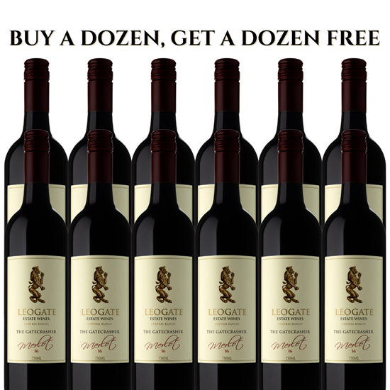 Picture of 2017 Gatecrasher Merlot 12+12 Offer
