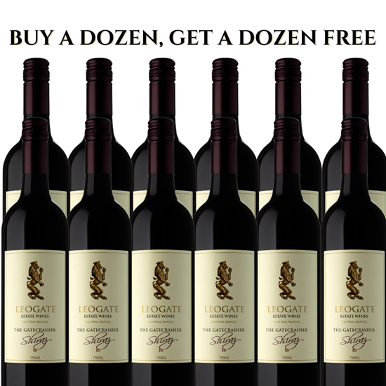 Store Leogate Estate 2019 Gatecrasher Shiraz 12+12 Offer